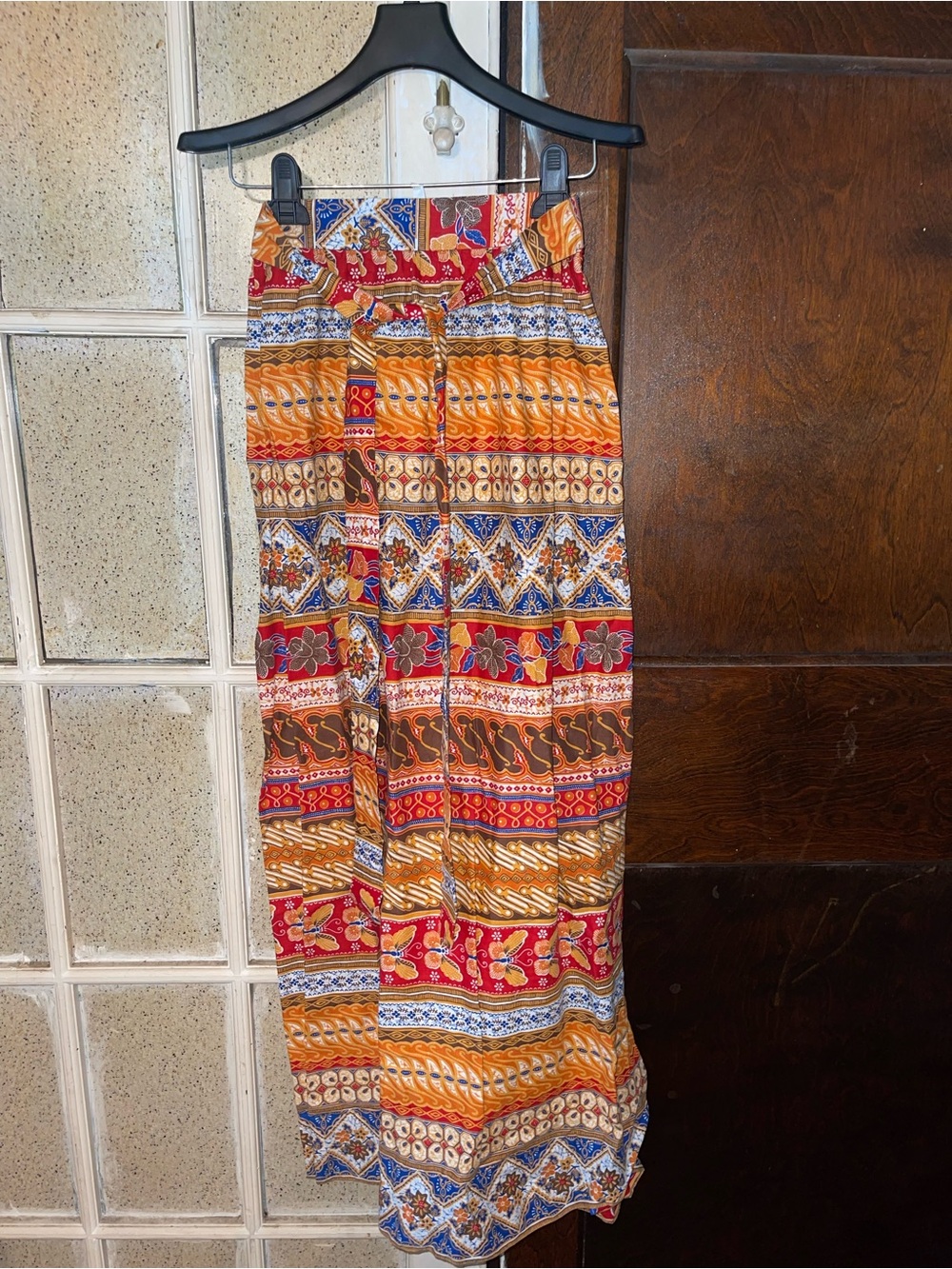 Lanz Original Boho/Bohemian Multi-Color Printed Maxi Skirt - Size XS